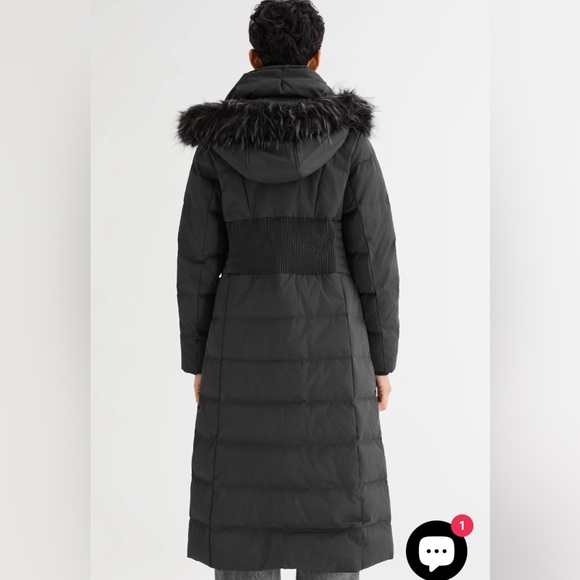 Orolay Long Puffer Down Coat with Fur Hood, Waterproof, Windproof, Warm - Picture 5 of 16